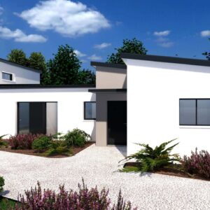 Maison individuelle,<br><strong>plain-pied avec garage </strong>