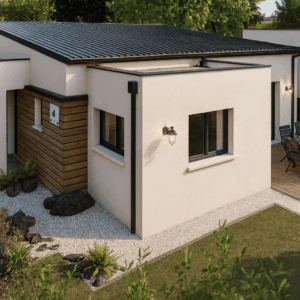 Maison<br><strong>de plain pied avec garage</strong>