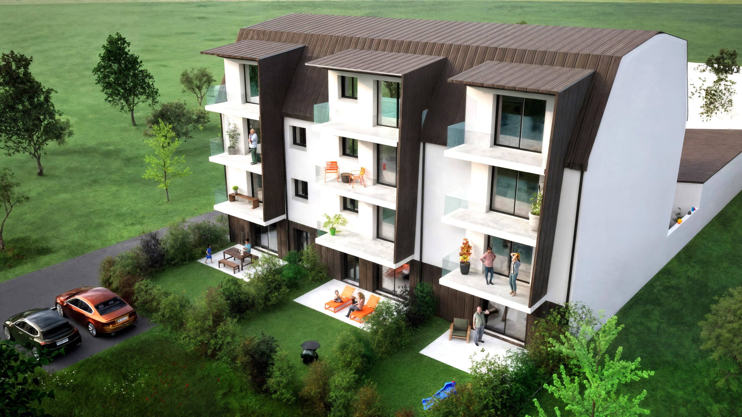 Plan 3D de résidence