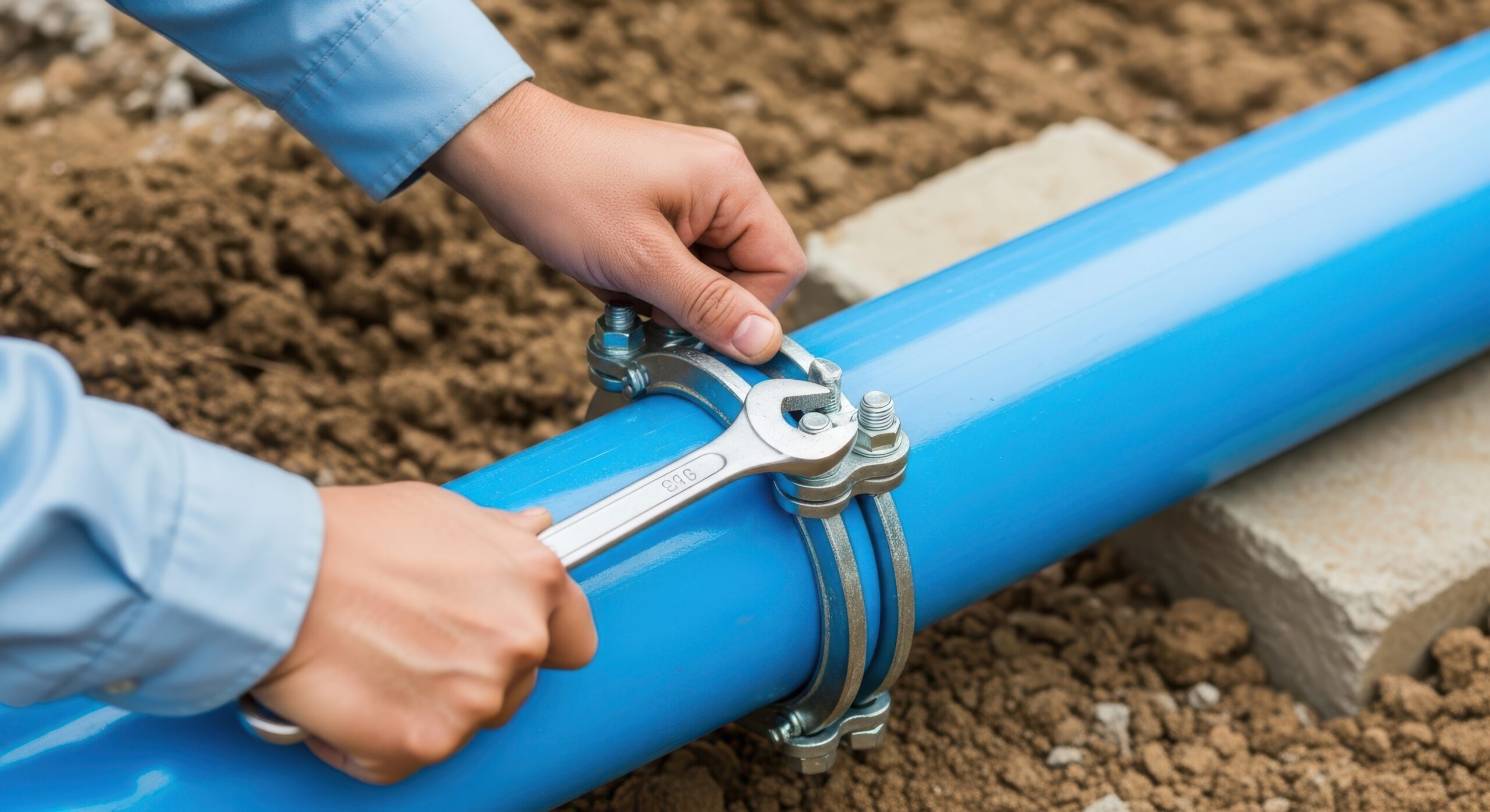 raccordement eau viabilisation terrain construction maison branchement eau potable par Urbanevo